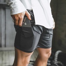 빅사이즈 남성용 언더 웨어 러닝 헬스 조깅 쫄반바지_ 18748EA