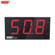 벽걸이 대형 소음측정기 전광판 작업장 공사장, ws854 디지털디스플레이 12.3x14