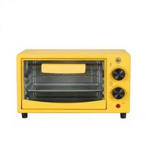 전기오븐레인지 가정용 다기능 전기 오븐 대용량, 01=YELLOW_CN