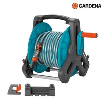 가데나 물 호스 릴 모음 원통형 삼각 벽고정 스파이럴 스프링 관수 원예 정원 2662 8007 8009 4647, 벽 고정 호스릴(8009-20)