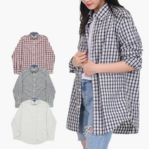 뉴욕트레이딩(연합) 타미힐피거 클래식핏 체크 긴팔 셔츠 13H1860