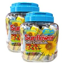 [무료배송 + 붙이는 미니핫팩증정] 코스트코 해바라기씨 초코볼 700g X 1통 (약 70개입), 2]해씨초코볼 700g X 2통