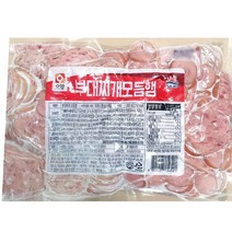 슬라이스 부대찌개용햄 1kg 자른 소세지 찌게 세트