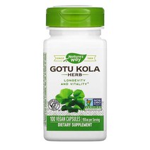 네이처스웨이 고투콜라 허브 475mg 100비건캡슐