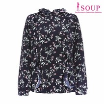 SOUP 플라워 프릴 블라우스(SV2LS87)