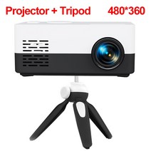 초단초점빔프로젝터 가정용 티비 거실 홈시네마 스마트 빔프로젝터 dlp Salange-J15 Pro Led 미니 프로젝터 홈 시어터 480x360 픽셀 1080P 지원 HDMI 호환, [07] J15Pro W add tripod, [04] 영국 플매트 카펫 러그