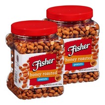 Fisher 피셔 스낵 허니로스트 피넛 땅콩 1.02kg X 2팩, 단품