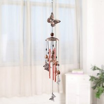윈드차임 나비 바람 종소리 빈티지 금속 야외 정원 편안하고 풍부한 사운드 XHC88, 01 Butterfly