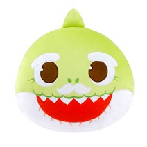 [천삼백케이] [누리토이즈] 핑크퐁 아기상어 얼굴쿠션-할아버지상어, 단품