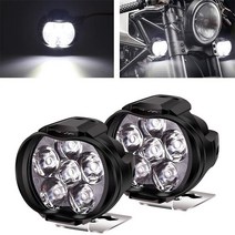 오토바이어셈블리 오토바이 부품 호환 스포트 라이트에 대 한 4pcs 6 led 보조 헤드 라이트 램프 차량 6led 보조 헤드 라이트 밝기 전기 자동차 빛, 없음