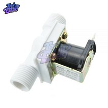 공압솔밸브 플라스틱 솔레노이드 물 밸브 정상 폐쇄 AC 220V 전기 마그네틱 DC N/C 공기 흐름 공압 압력 스위치 1/2 인치