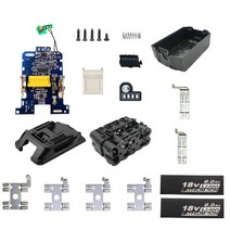 마키타배터리 플라스틱 케이스 충전 보호 회로 기판 PCB Makita 18V 배터리 BL1840 BL1850 BL1830 BL1860B LXT 400, 보여진 바와 같이, 하나