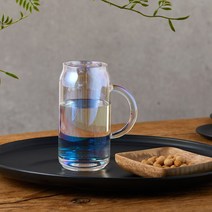 [모던하우스] 레인보우 비어캔 내열 유리머그 500ml