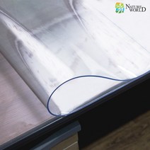 네이처월드 다용도 투명매트 식탁매트 유리대용, 두께 2mm, (폭40cm)1개10cm