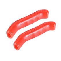 자전거 핸들 바 그립 브레이크 레버 실리콘 커버 탈착식 보호대 전문 경주용 검정색 1 쌍, Red
