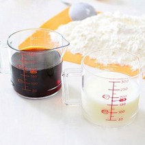 쌀 물조절 플라스틱 계량컵 1P 이유식 라면 눈금컵 계랑컵 쌀컵 미니 커피 요리 소형, 본상품