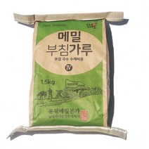 [메밀 33%] 국산 메밀로 만든 봉평 메밀 부침가루 1.5kg, 1개
