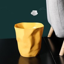 원터치 욕실 휴지통 화장실 거실 사무실 주방 다용도 휴지케이스, 블랙