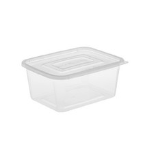 다회용 사각밀폐용기 500ml(133x100xH60mm) / 800set