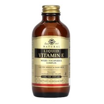 솔가 액상형 비타민 E 토코페놀 식물성오일 4 fl oz (118 ml)