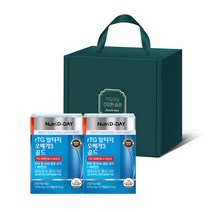 데일리 남자 여자 뉴트리디데이 rTG 알티지 오메가3 골드 PTP 2박스 2개월분 선물 세트, 뉴트리디데이 rtg 오메가3 골드