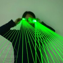 프로엔터 레이저 안경 LED 할로윈 소품 생일파티 소품 나이트클럽 TKV 바 무대 레이저 댄스 소품 led 발광 할로윈소품 혼자놀기 파티용품 나이트 클럽(배터리 포함 안 함), 녹색(단일 색상)