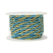 네이처뮤지엄 esa 꽃다발공예 초등미술 만들기부채 명함꽂이만들기 슬라임물풀 방과후미술재료, 유니아트 롤꽈배기끈 고무줄 유치원미술 우드하드바, 금사/빨강