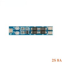 BMS보드1S 2S 3S 4S 6S 리튬 이온 배터리 보호 보드 18650 충전기 모듈 PCB BMS Lipo 셀, 07 2S 8A