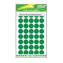 원형스티커301/녹색C302