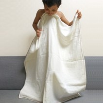 반애썸 무형광 소창수건 먼지없는 아기 목욕타올, 1장, 정련(바로사용) 2겹 아기목욕타올(95*95cm)/무지