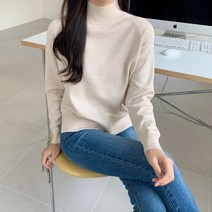 멜로즈데이 라글란 반목 니트