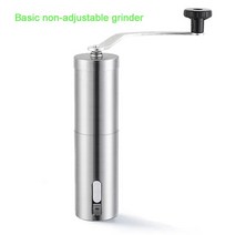 곡물분쇄기 가루분쇄기 가정용분쇄기 멀티다지기ICAFILAS-새로운 정밀 수동 그라인더 스테인레스 스틸 커, 01 Basic Grinder