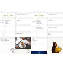 A5 일일상세 스케줄표 삶 일상 기록지 정산 재활 일기 체크