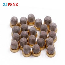 연료주입기 Bosch unviersal 연료 인젝터 수리 키트(ay-f509b) 용 연료 인젝터 금속 마이크로 필터 연료 인젝터 수리 키트 unviersal, 50개