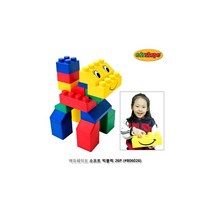 [∂LL7] 에듀쉐이프 소프트 빅블럭 26P 806026 장난감 블록 놀이_h§eEA, §본상품§e