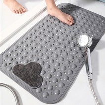 다스몰 화장실 바닥매트 욕실 욕조 미끄럼방지매트, 그레이