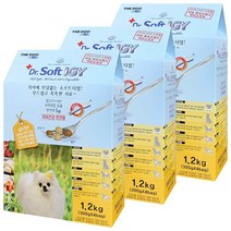 닥터소프트 IGY 애견 사료 1.2kg x 3 (Costco), 단품, 단품