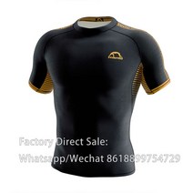 프리다이빙슈트 잠수복 서핑슈트 남성용 복싱 피트니스 UV 차단 비치 래시가드 다이빙 싸움, 52.5 - S