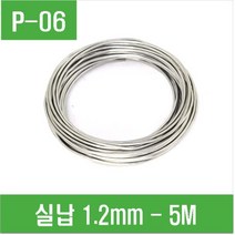 e홈메이드클럽(P-06) 실납 1.2mm 5M 알파 유연납