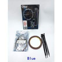 듀얼 트론 천둥 울트라 DT3 독수리 거미 Kaabo 전동 스쿠터 수정 악세사리무선 휠 허브 라이트, 06 1 PCS Blue, 1개