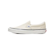 [국내정식매장] VANS 남녀공용 운동화 클래식 슬립온 98 DX - (애너하임 팩토리) og 화이트 VN0A3JEXQWP1 Classic Slip-On (Anaheim Facto