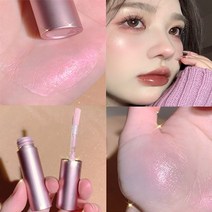 그림자 쉐딩 스틱 코 볼 하이라이트 블러셔 다이아몬드 워터 글라스 형광펜 반짝임 액체, 06