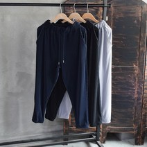 헬보이 여름 남녀공용 S-2XL 플리츠 조거 밴딩 바지 3컬러