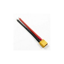 컨트롤러 배터리 XT60 커넥터 암/수 플러그 실리콘 12 AWG 와이어 10CM, 1 Male