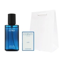 다비도프 쿨워터 맨 EDT 40ml + 스틱향수 랜덤발송 1.2ml + 쇼핑백 랜덤발송