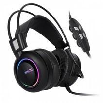 ABKO HACKER B980 리얼 7.1 RGB 진동 게이밍 헤드셋 블랙, 상세페이지 참조