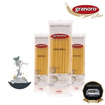 그라노로 이탈리아 정통 링귀니 스파게티 500g 3개+항균티슈 1팩증정