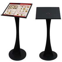 국내제작 철제 입구 메뉴판 거치대 FST-55B Black 블랙, 1개