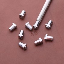 알파벳 가죽공예 숫자 각인 카빙 세트 6.5MM 36PCS