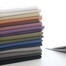 프리미엄 피그먼트 워싱슬러브 자연염색원단 16컬러 3bn 홈패션 가게 퀼트 천원단 아트 패브릭 원단, 네이처블루(B1415)